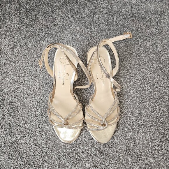Jessica Simpson Champagne Heels - Picture 2 of 3